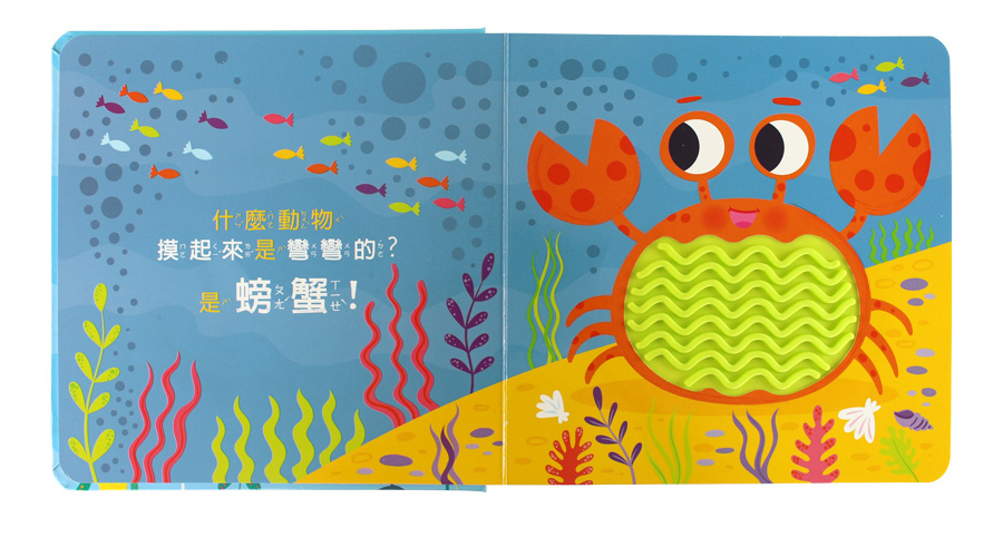 神祕的海洋-觸摸認知書